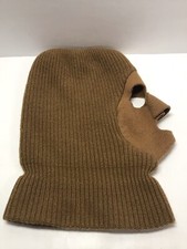 Brown Vintage Ski Mask Robber Mask Full Face 3 Hole Hat Balaclava