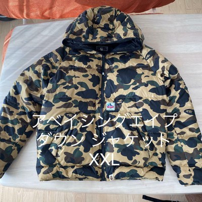 bape camo puffer jacket