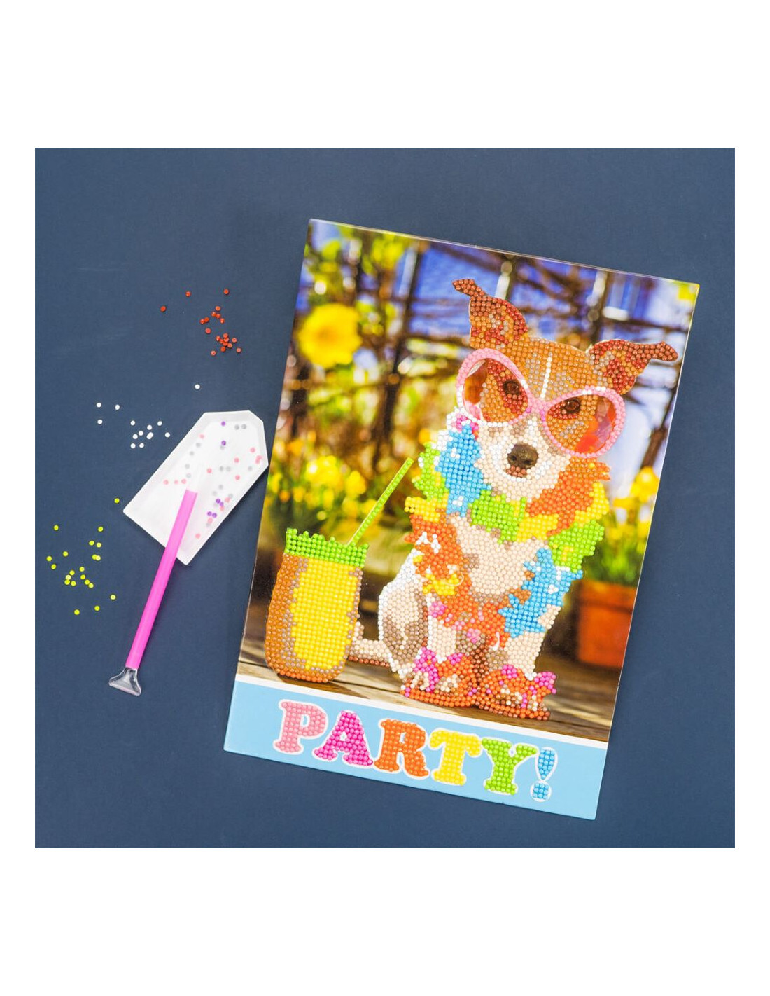 DIAMANTINY 96103 Level Up Diamond Painting Kit PETS - Party