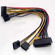 ATX Power Supply 24P+4P to 18P+10P Cable for HP Z800 Workstation Motherboard