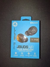 JLab Audio EBGOAIRRBLK82 In the Ear Headphones - Black used