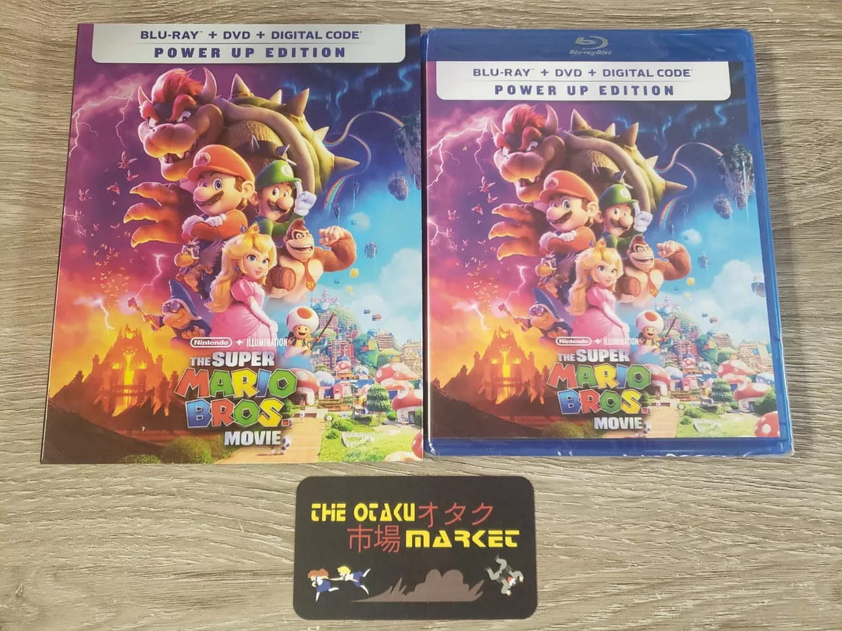 The Super Mario Bros. Movie - Blu Ray, DVD and Digital