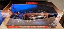 Jada Metals Die Cast Black Panther Lycan Hypersport, MARVEL Unopened 99723 BB2