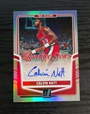 2024 Donruss Signature Series Calvin Natt Auto