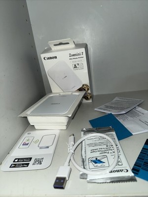 CANON Zoemini 2 Sofortfotodrucker ZINK (Zero ink) Bluetooth Android IOS Printer
