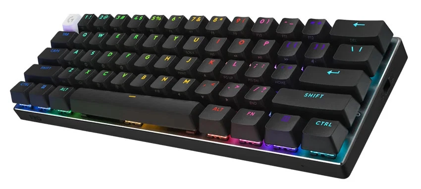 Logitech PRO X 60 LIGHTSPEED Wireless Gaming Keyboard -Black 2.4GHz LIGHTSPEED - image 3 of 4