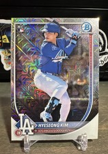 2025 Bowman Chrome - Hyeseong Kim #2 Mega Box Mojo Refractor (RC) Dodgers