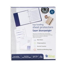 11 X 8.5 Non Glare Document Sleeves Top Loading Protectors 25 Pack Acid Free ...