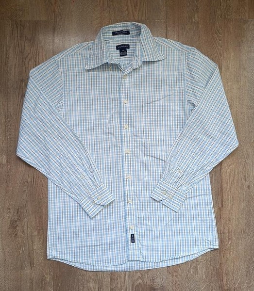 Men Gant Shirt White Cotton 38 / M / 46 #7XB2