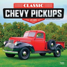 Classic Chevy Pickups Calendar 2026 - Transport - Month To View