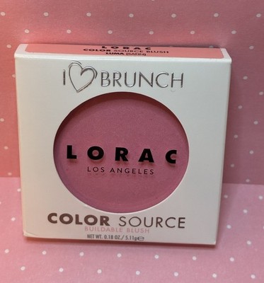 LORAC Limited Edition I Love Brunch Color Source Buildable Blush  Luma  RARE NIB