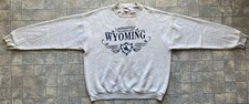 Vintage University Of Wyoming XL Fruit Of The Loom Crewneck Made In USA