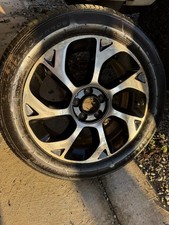 2014 Fiat 500l Alloy Wheel Rim Tire 205 55 R 16 Oem
