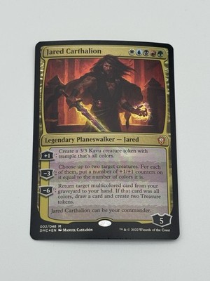 Jared Carthalion (Foil) (NM) Dominaria United Commander DMC Magic MTG #2