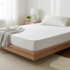 Pine Wood Bunk Bed Frame with Double Mattress 4ft6 White Solid Construction