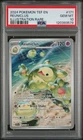 2024 POKEMON TEF EN-TEMPORAL FORCES ILLUSTRATION RARE #171 REUNICLUS PSA 10