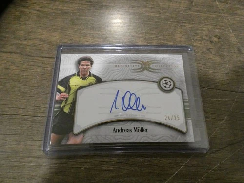 2024-25 Topps Definitive Collection UEFA Club Competitions Andreas Moller 24/25