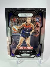 2024 Panini Prizm Monopoly WNBA #66 Celeste Taylor RC - Phoenix Mercury Rookie