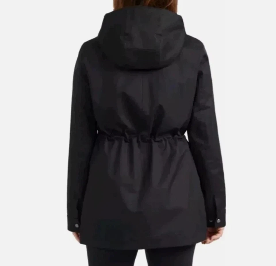 NUEVO NUEVO Chaqueta de Lluvia Hunter Para Mujer Damas Resistente al Agua Negra S,M,L,XL, Foto 2 de 4