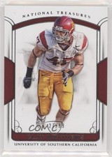 2018 Panini National Treasures Collegiate 27/99 Clay Matthews #7 pm6