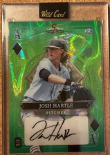 2024 Wild Card 5 Card Draw Stacked Deck Josh Hartle #2/3 Auto Guardians