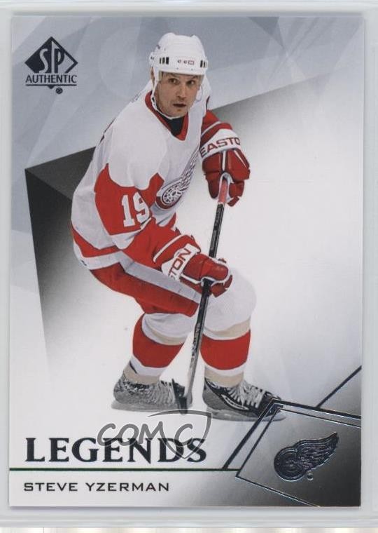 2015-16 SP Authentic Legends Steve Yzerman #118 HOF az1