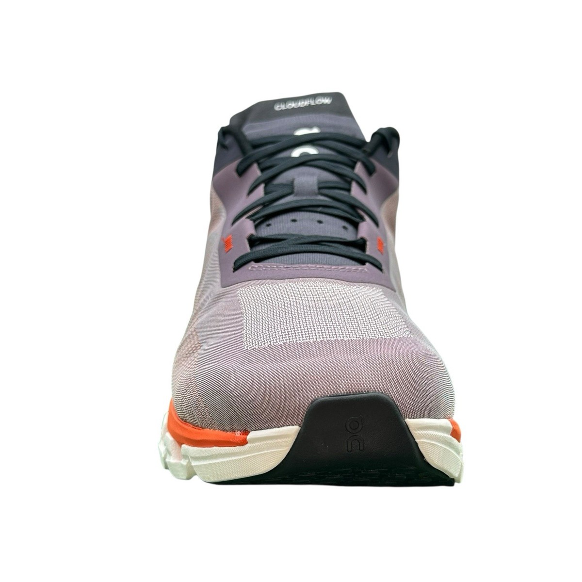 Men's 11.5 M - On Cloudflow 4 Quartz Blue/Flame Orange Running