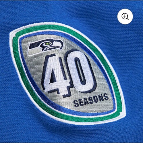Mitchell & Ness Vintage Seattle Seahawks Fleece Pullover 4.0 Super Bowl Champion - Bild 4 von 12