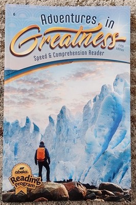 Abeka Reading 6th Grade Adventures In Great Outdoors 5th Edition NEW