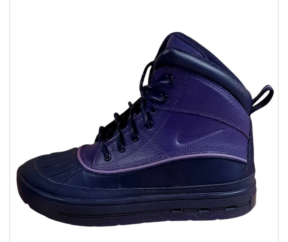 Nike Woodside 2 High Boots 'Purple (GS) Boys Size 6Y Womens Size 7.5 - Image 4 of 4
