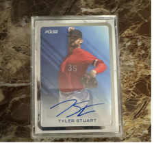Pulse Trading Cards 2025 Pulse Baseball Tyler Stuart Autographed Card