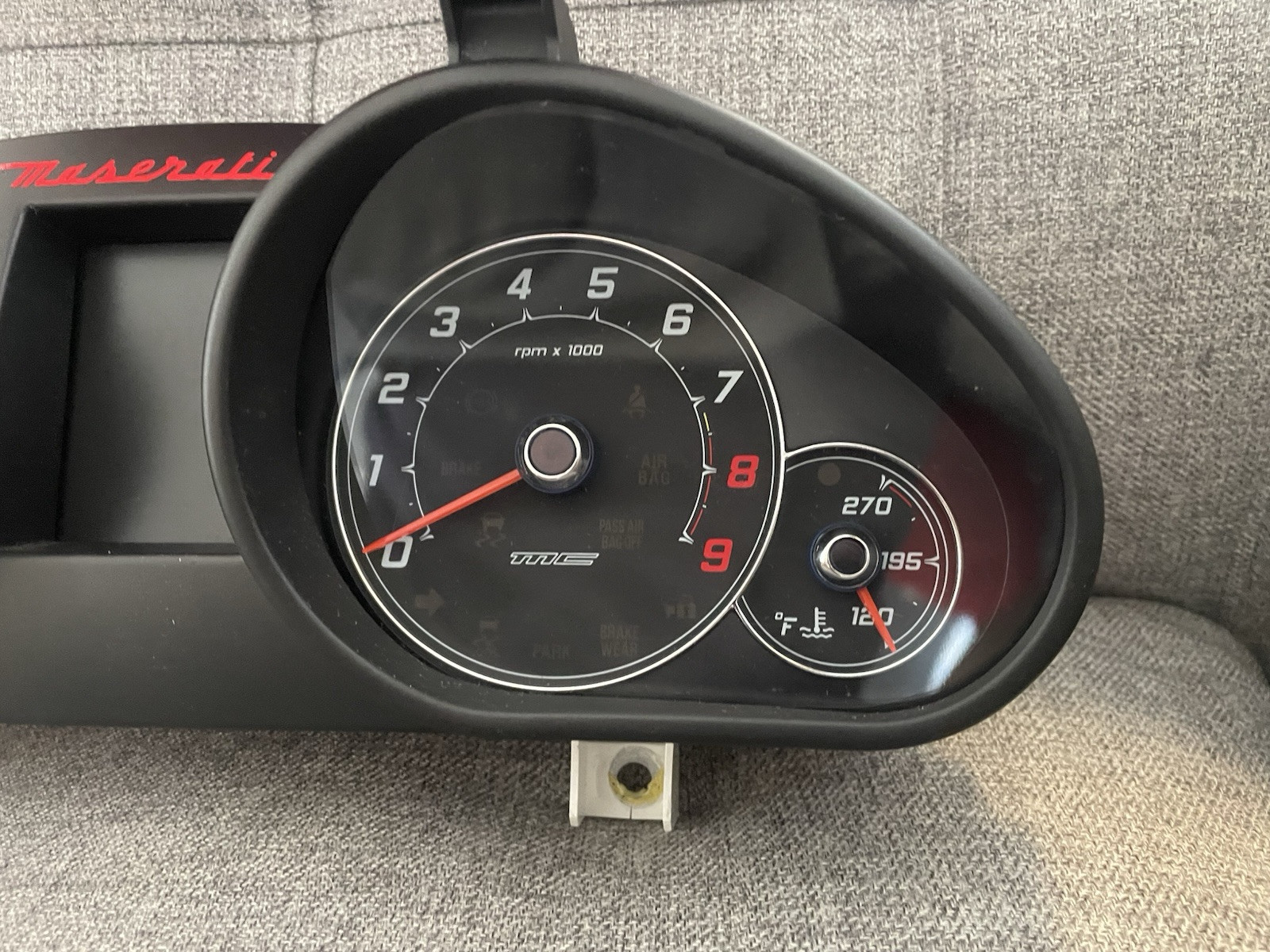 Maserati GranTurismo Speedometer MC 