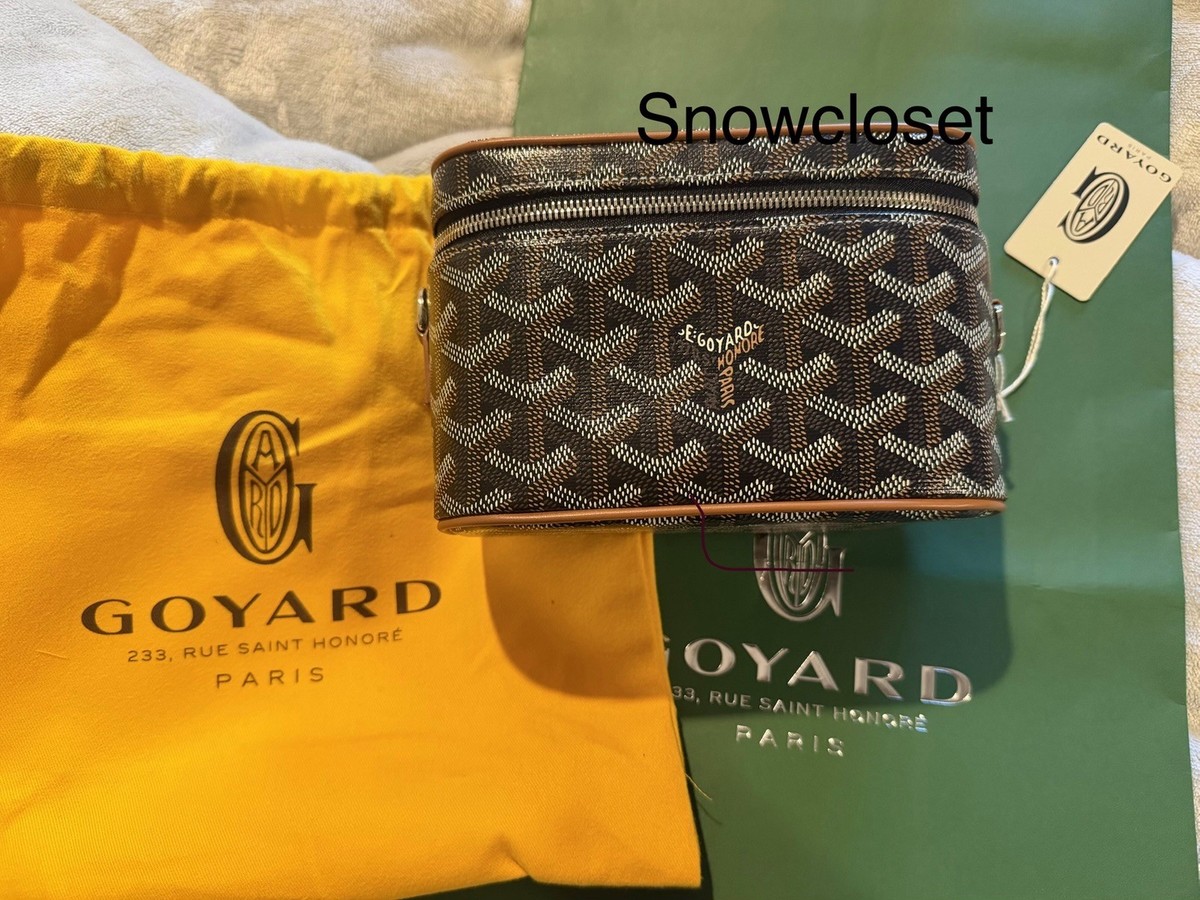 Brand New 100% Authentic Goyard Muse Mini Vanity Case Coated