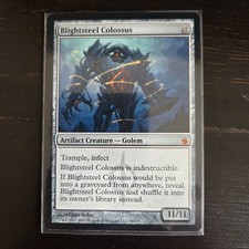 Blightsteel Colossus - LP - Mirrodin Besieged - Regular - MTG