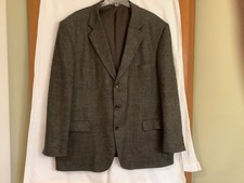 Joseph & Feiss International 100% Lambswool  Brown & Black Tweed 50 Regular