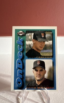 1995 Topps - On Deck Dan Carlson, Keith Williams #658