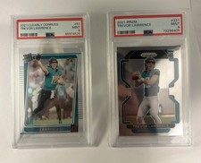 Donruss Panini 2021 Clearly Donruss Prizm Trevor Lawrence Rookie Cards #51 #331