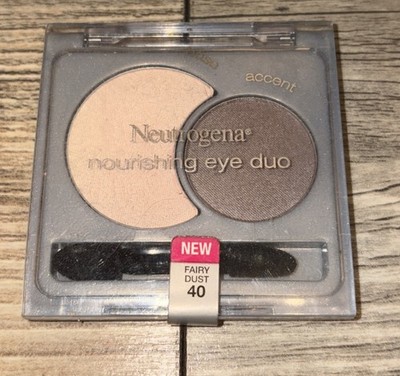 Neutrogena Nourishing Eye Duo Eyeshadow #40 Fairy Dust Net Wt. 0.14 oz New
