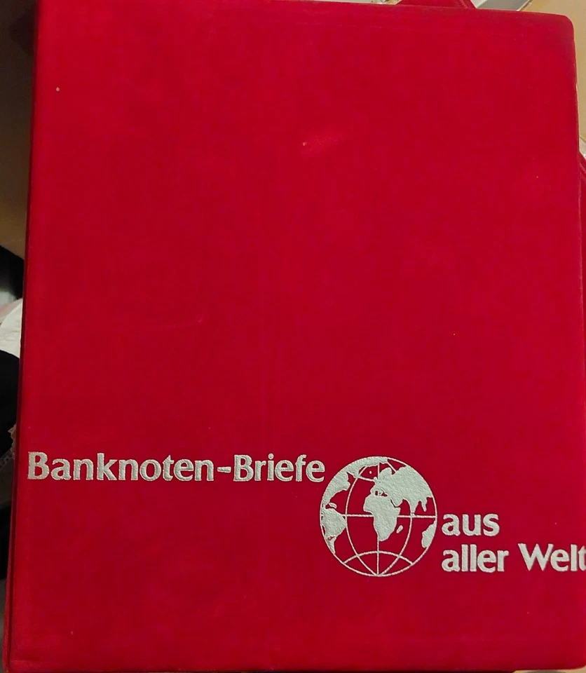 Cartas de billetes álbum en blanco con estuche protector - Carta de billetes de todo el mundo - Imagen 2 de 4