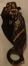 Grim Reaper Pocket Knife Spring Assist