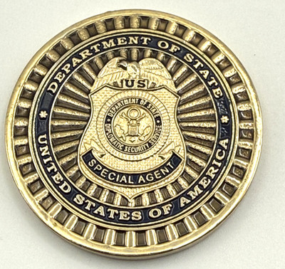 G17 Diplomatic Security Service Regional Office Frankfurt Germany Challenge Coin