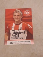 Axel Bellinghausen  Autogrammkarte 1 Fc Kaiserslautern 2006/07 mit Autogramm