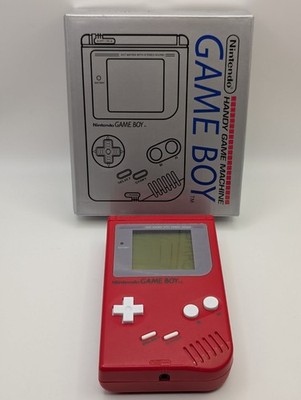 Nintendo Game Boy Rot DMG Classic + OVP (nicht original) funktioniert