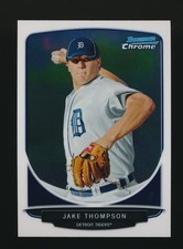 JAKE THOMPSON ⚾ 2013 Bowman Chrome Prospects #BCP75 Detroit Tigers