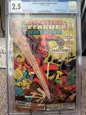 Justice League of America #64 CGC 2.5 (DC Comics August 1968) First Red Tornado