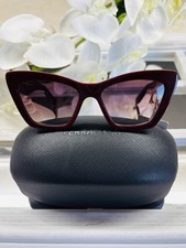Salvatore Ferragamo Women's Bordeaux Squared Cat Eye Sunglasses - SF1081SE 603
