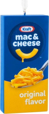 Mac and Cheese Box Christmas Ornament Pasta Foodie Funny Holiday Tree Decor