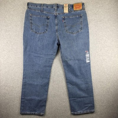 Levis 541 Athletic Taper Jeans Mens 42x30 Blue Medium Wash Denim NWT