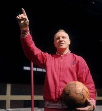 Bill Shankly Liverpool manager 1966 Historic Old Photo