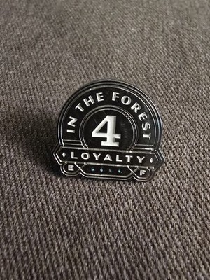2022 Electric Forest 4 In The Forest Grassroots Loyalty Pin